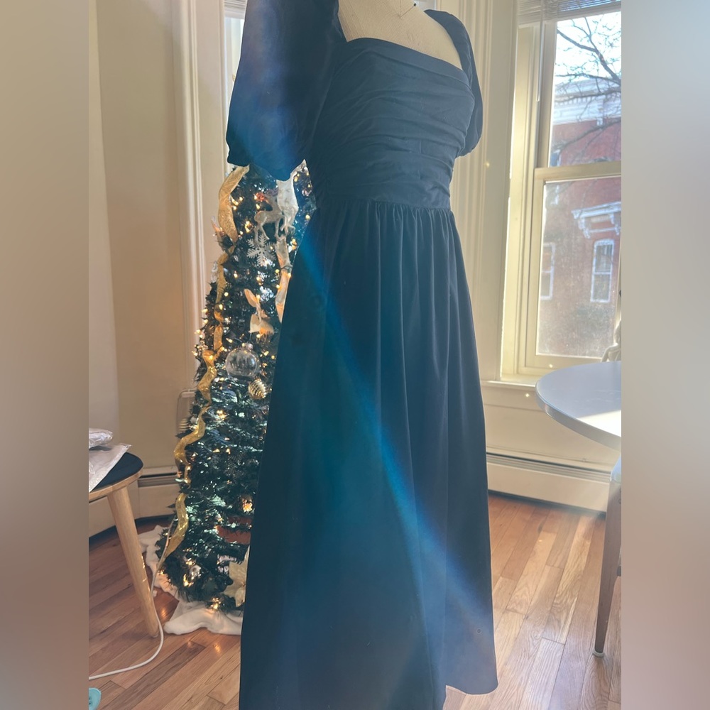 Reformation black dress size 2